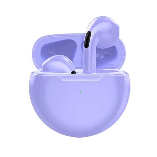 Original Pro6 TWS Touch Control Wireless Headphone Bt 5.0 Earphones Sport Earbuds Music Headset For Iphone Xiaomi phones