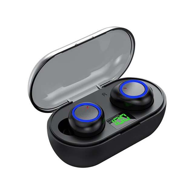 Y50 TWS Wireless Headphones Earphones Bt Touch Control Noise Reduction Stereo Waterproof Earbuds Headsets With Microphone