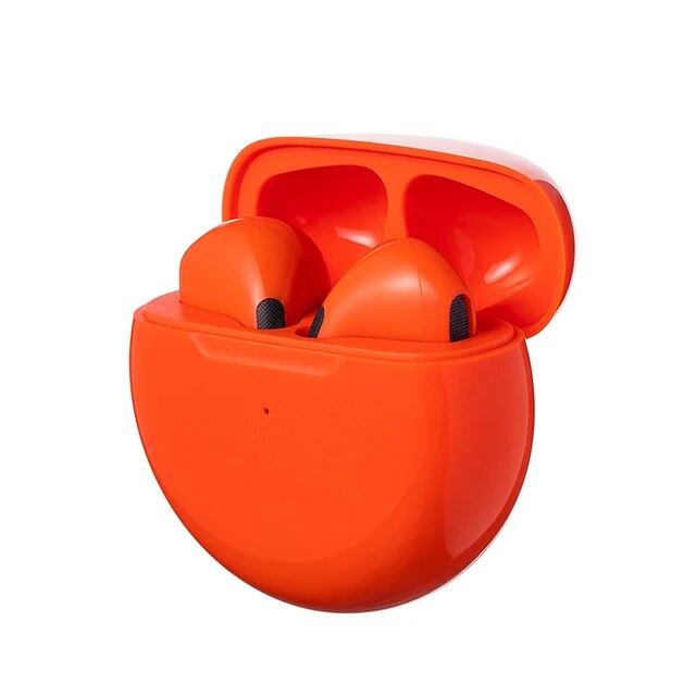 Original Pro6 tws Wireless bt headset 5.0 Bluetooth Earphones Sport Earbuds Smart touch Music Headset For all smartphones