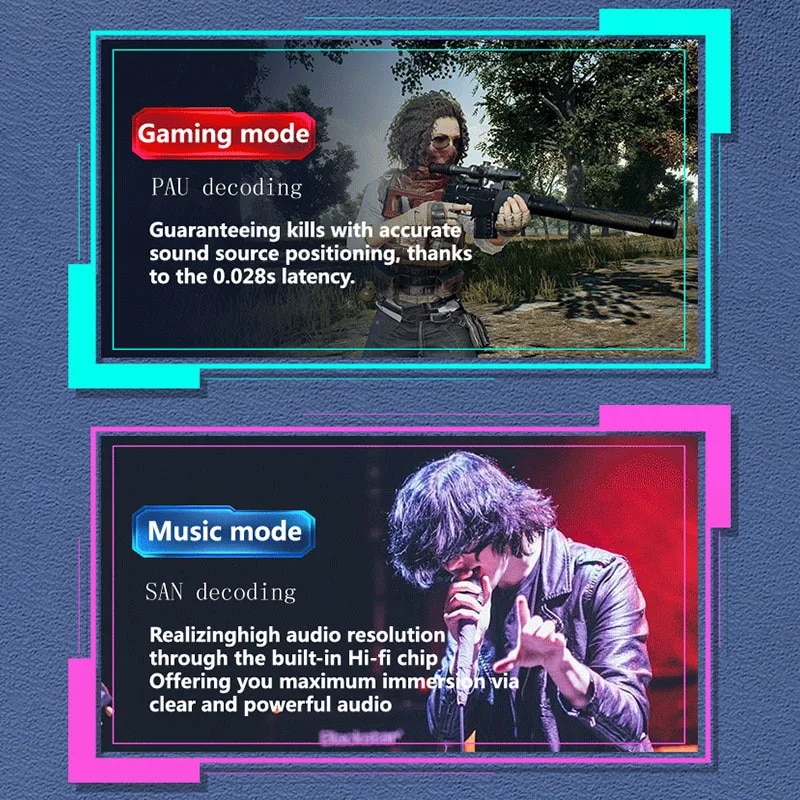 X15 TWS Wireless Earphone 5.3 bt Headphone 65ms Low Latency Earbud Esport Gaming Headset Gamer with Mic For xiaomi iphone