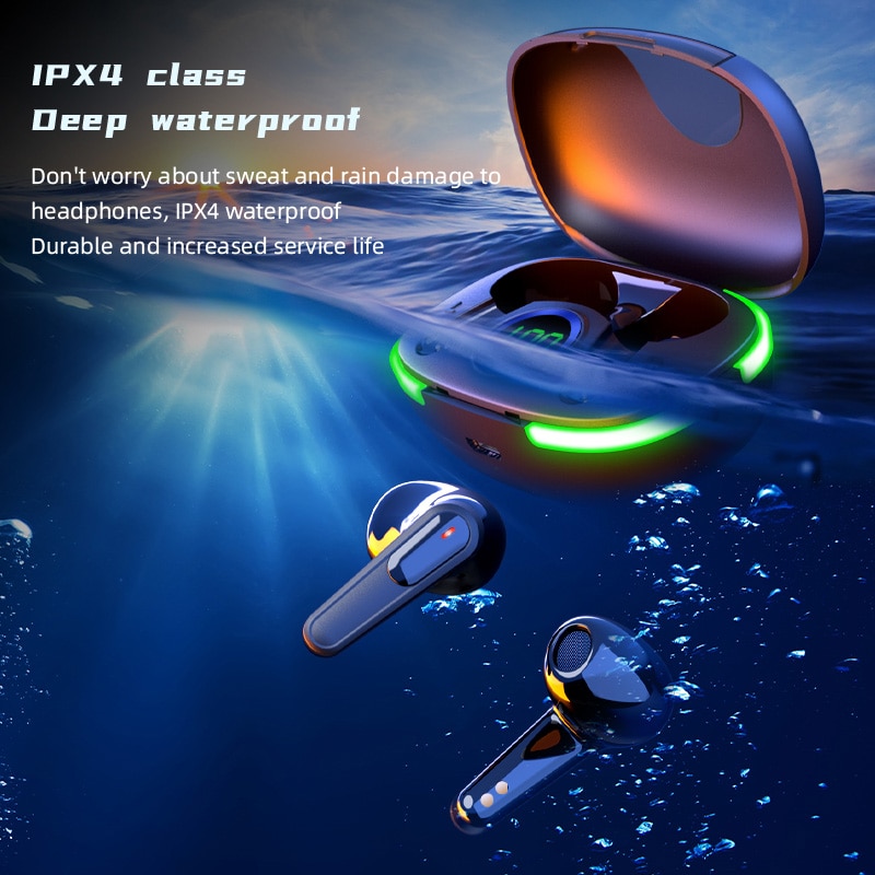 Original TWS Air Pro 80 Wireless Bt Headset with Mic LED Display Earbuds Wireless Headphones Air Fone Bluetooth Earphones