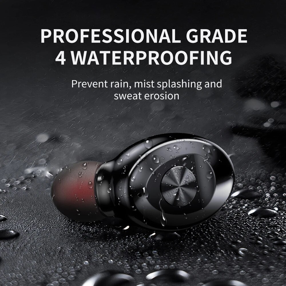 XG8 Digital Bt 5.2 TWS Headset tws Sports Headset Touch Mini Wireless Bluetooth Headset Noise Reduction Earbuds