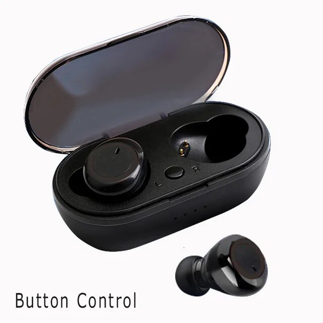 Y50 TWS Bt Earphone 5.0 Wireless Headset IPX7 Waterproof Deep Bass Earbuds True Wireless Stereo Headphone Sport Earphones